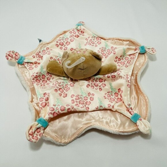 Mary Meyer Little Leopard Plush Security Blanket Lovey Blankie Toy Infant Baby - Picture 4 of 12